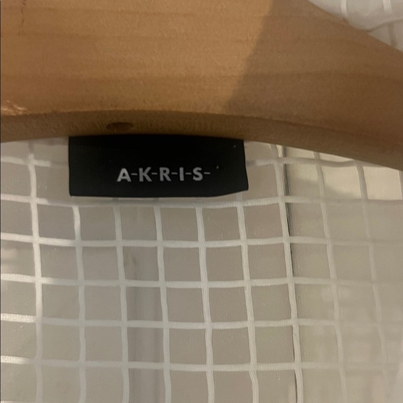 AKRIS Punto netted mesh sequin daffodils tunic size 6 - Picture 6 of 7